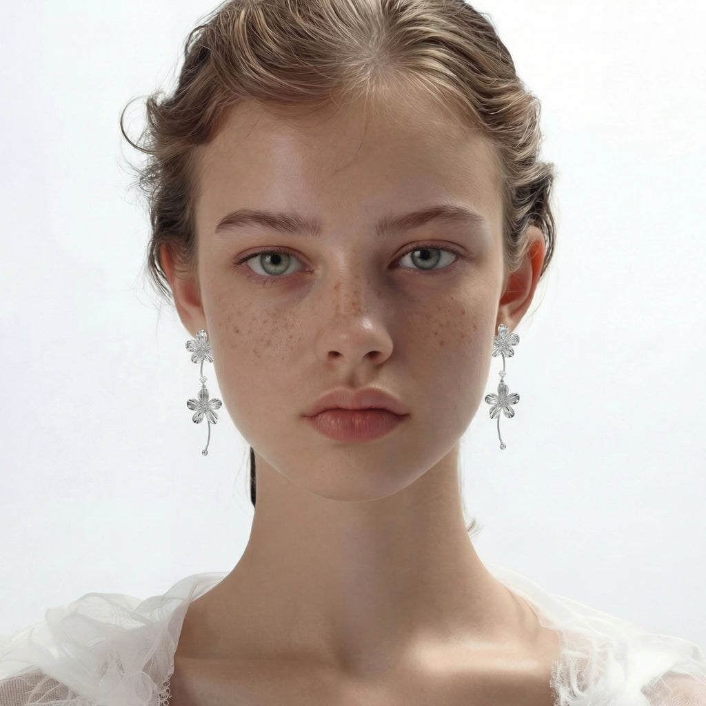 Bloom Cascade Earrings | Ava Sterling