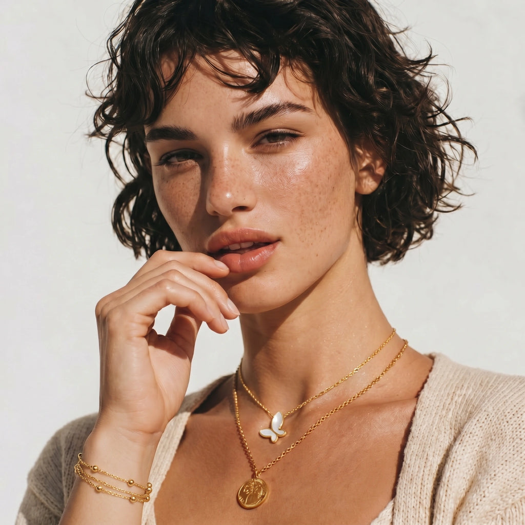 Golden Orbit Bracelet | Ava Sterling
