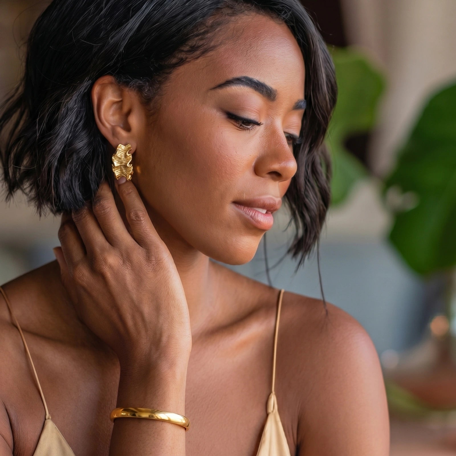 Bold Hinge Bangle | Ava Sterling