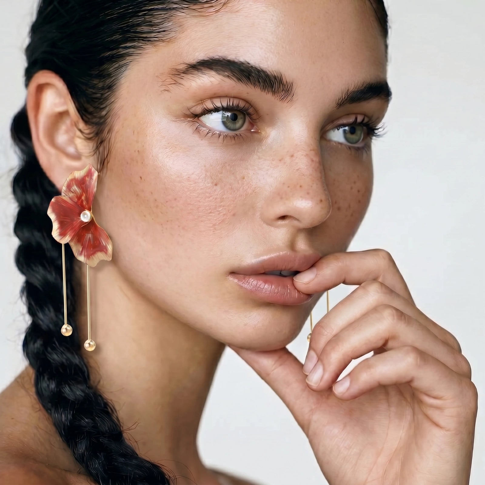 Coral Bloom Drops | Ava Sterling