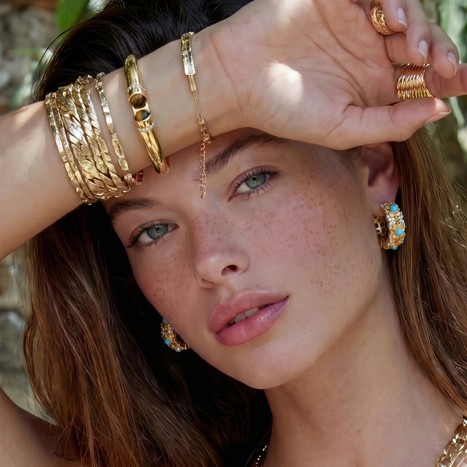 Tiger Eye Bangle | Ava Sterling